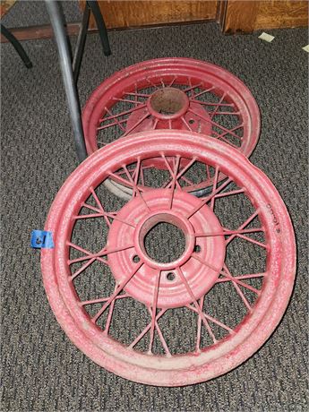 2 Model A Wheels