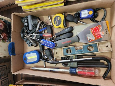 Flat of tools