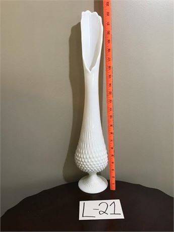 Milk Glass Vase