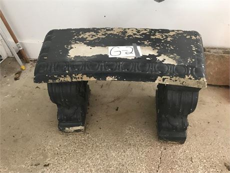 3pc Concrete Bench