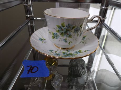 Fine Bone China Royal Stafford Tea Cup and Saucer