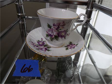Fine Bone China Royal Windsor Tea Cup and Saucer