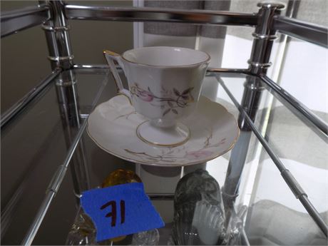 FIne Bone China Tea Cup and Saucer