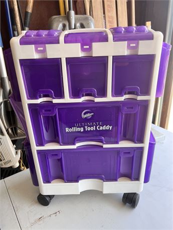Wilton Cake Decorator Cart New
