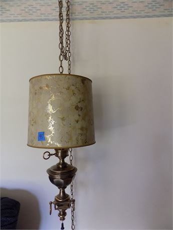 Mid-century Chain Hanging Pendent Light