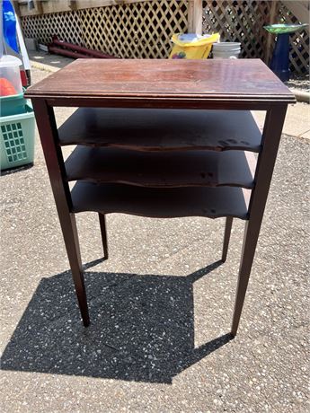 Antique Sheet Music Table