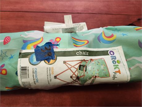 Fold up unicorn chair for children