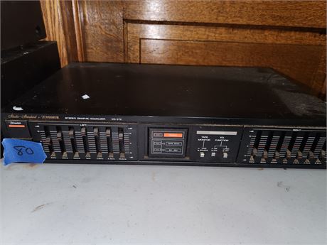 Fisher EQ272 Graphic Equilizer