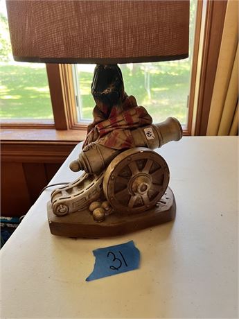 Cannon Lamp