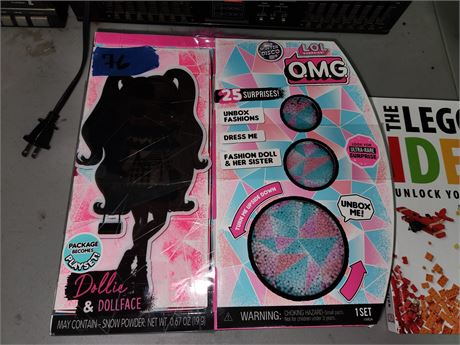 LOL Surprise OMG Dollie & Dollface 25 Surprises