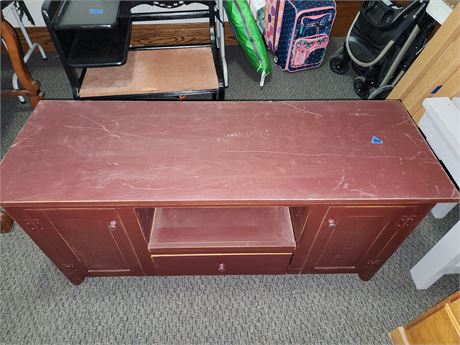 Wood TV Stand