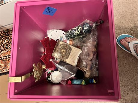 Clean Out with Jar of Buttons