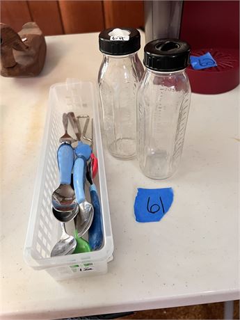 Baby Flatware and Glass Bottles