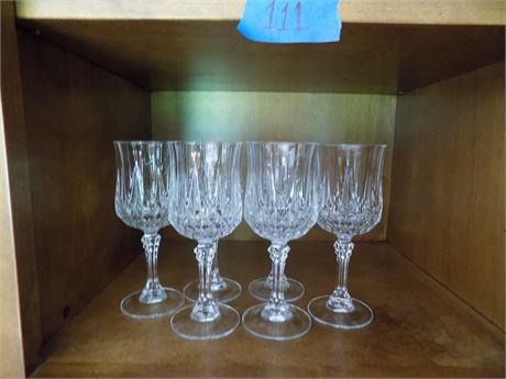 Glass Stem Wine Glasses
