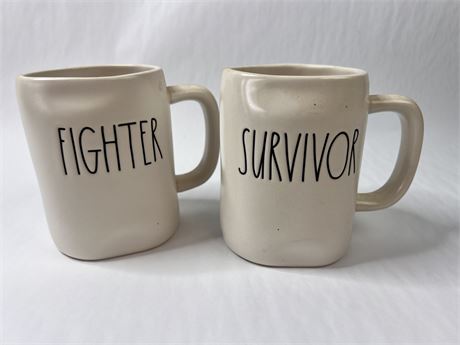 Rae Dunn Survivor Fighter Mug