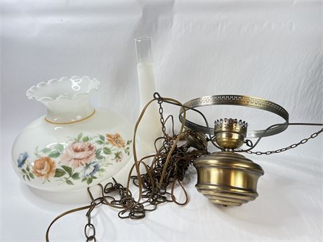 Hanging light fixture
