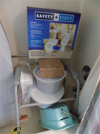 Safety First Elevated Toilet Seat