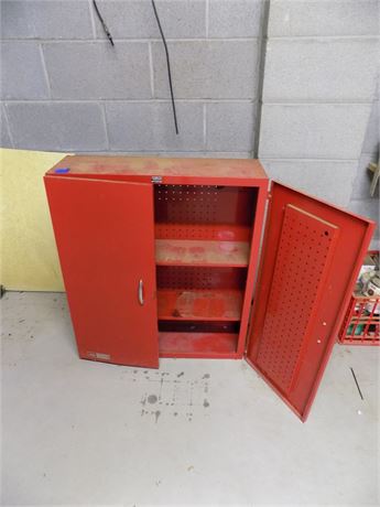 Sears Craftsman Mounted Metal Wall Cabinet