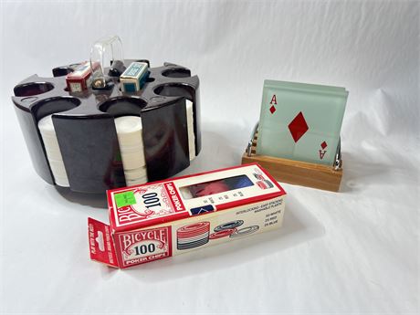 Poker Chips and Coasters