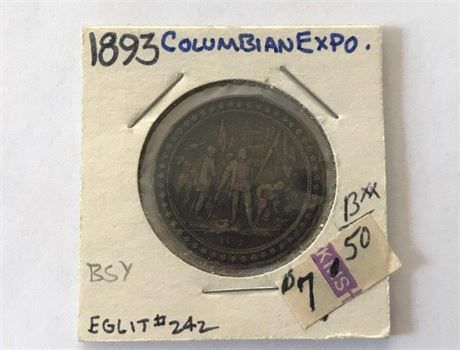 1893 Columbian Expo Coin