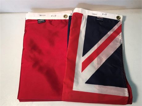 2 State Flags (Hawaii & Arkansas)