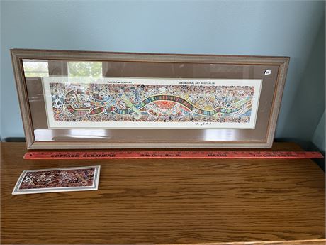 Rainbow Serpent Aboriginal Art