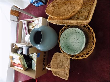 Misc. Decor, Baskets, Candles, etc
