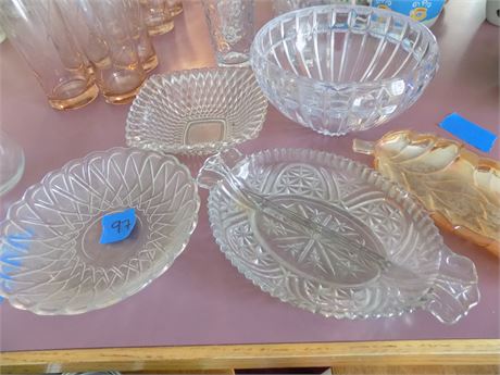 Kitchen Glass Serving Dishes