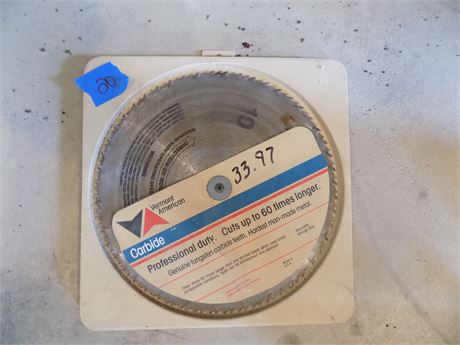 Sawblade in package