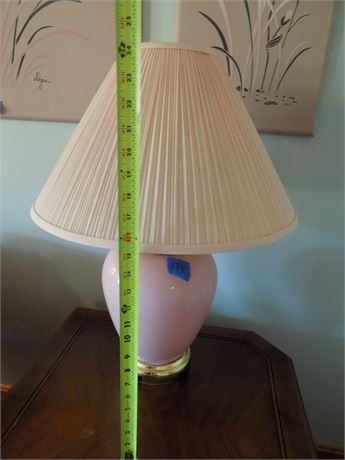 Table Light, Pink Base