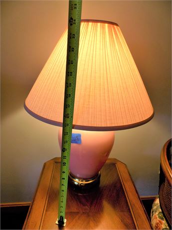 Table Light, Pink Base