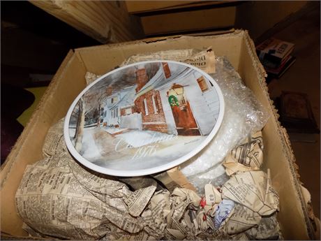 Holiday Plates, Smuckers, Misc