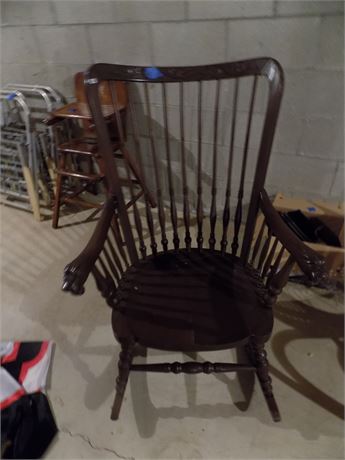 Plastic Rocking Chair