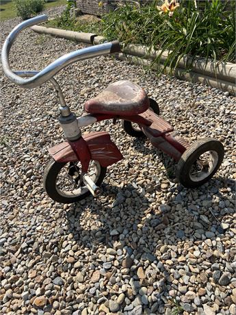 Vtg Tricycle Garden Decor