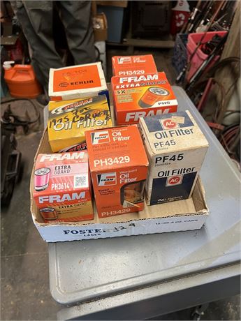 Miscellaneous oil filters new