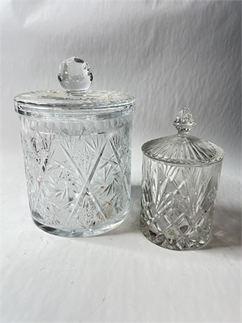 Biscuit Jars Crystal