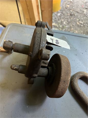 Vtg Bench Hand Grinder