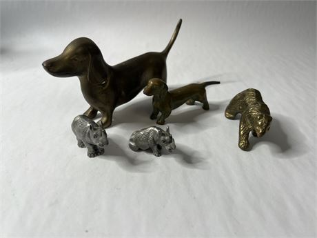 Bronze and Metal Critters