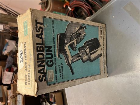 Sears sand blast gun.