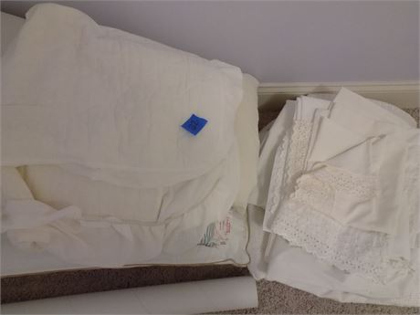 White Bedding