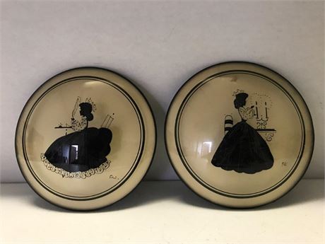 2 Hand Painted Peter Watsons