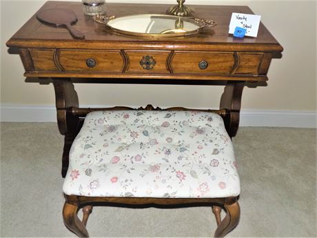 Vanity and Stool, Thomasville