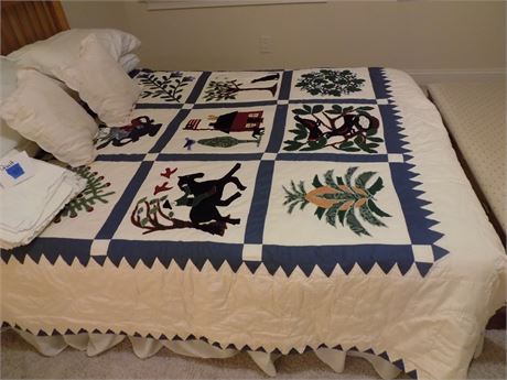 Bed Quilt, and bedding