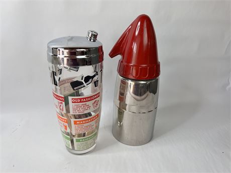 Vtg Retro Bar Glass filled with Matches and Sparklette