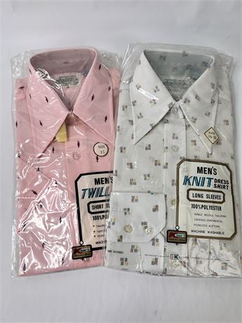 Retro Hippy New Old Stock Men's Shirts