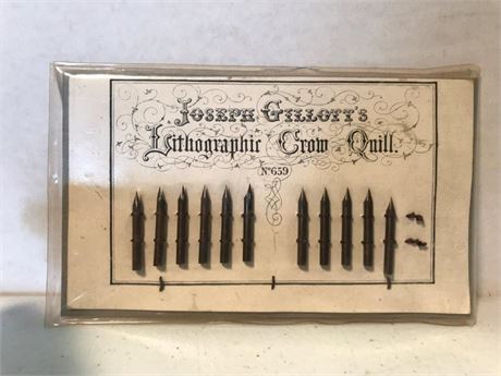 Joseph Gillott's Lithographic Crow Quills