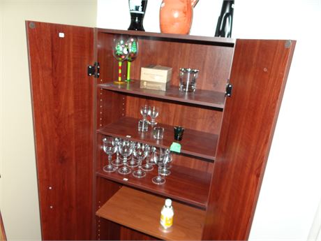 Cabinet and Contents