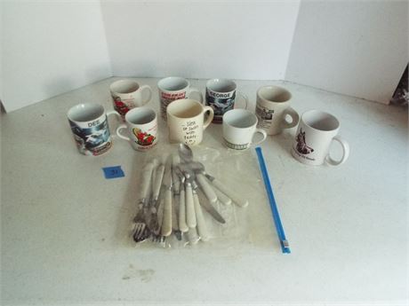 Flatware, Collectible Mugs