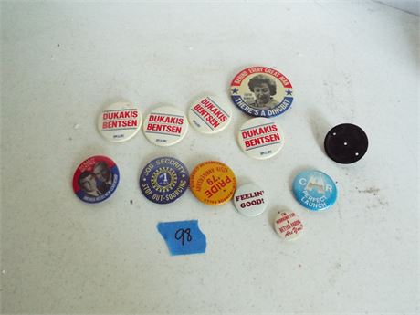 Collectibles Political Buttons