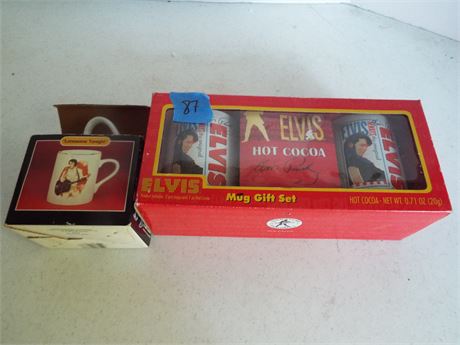 Collectible Elvis Mugs